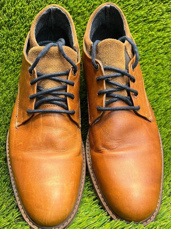 Bullboxer Brandyn Mens Size 10 Brown Casual Classic Leather Lace Up Oxford Shoes main image 4